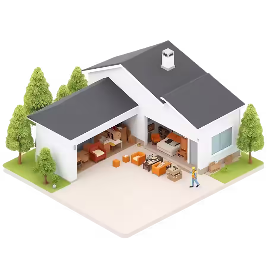 Home cleanout pricing in Duluth